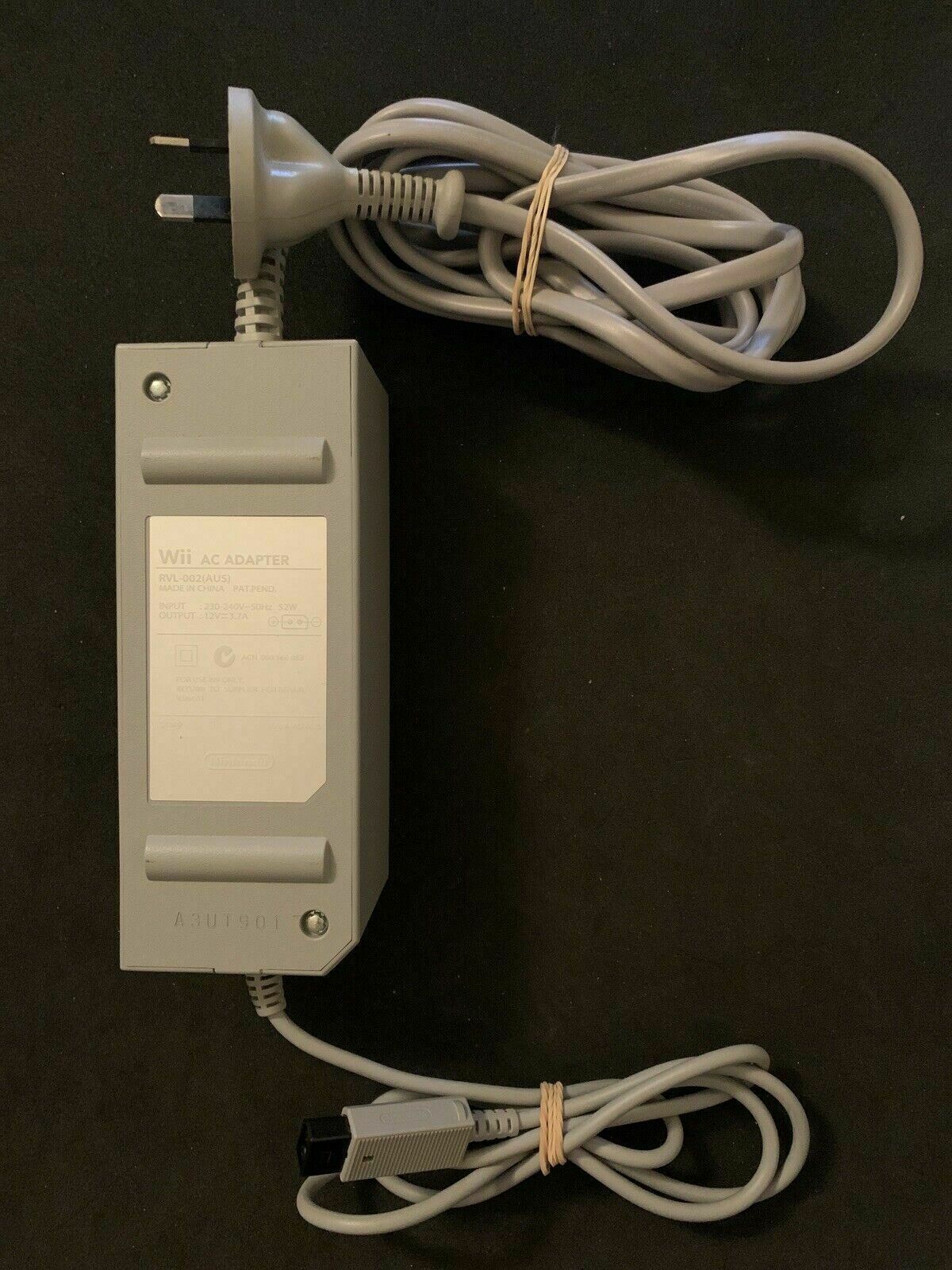 Genuine Official Nintendo Wii Power Supply AC Adapter RVL-002 (AUS) Nintendo