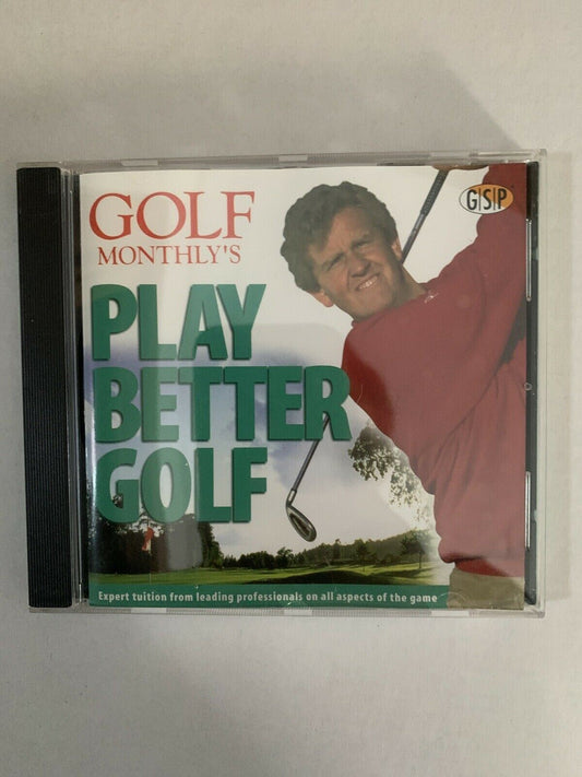 Golf Monthly's Play Better Golf PC Windows CD Software