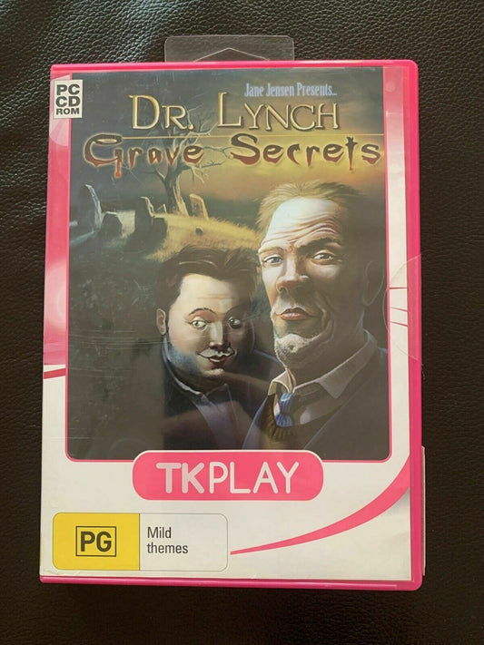 Dr Lynch - Grave Secrets - PC DVD Windows Hidden Object Game