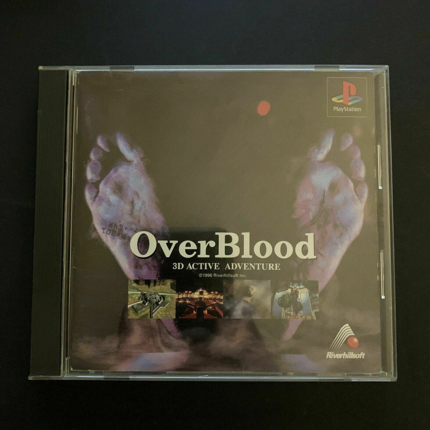 Over Blood - A 3D Active Adventure - Sony PlayStation 1 PS1 NTSC-J Japan Game