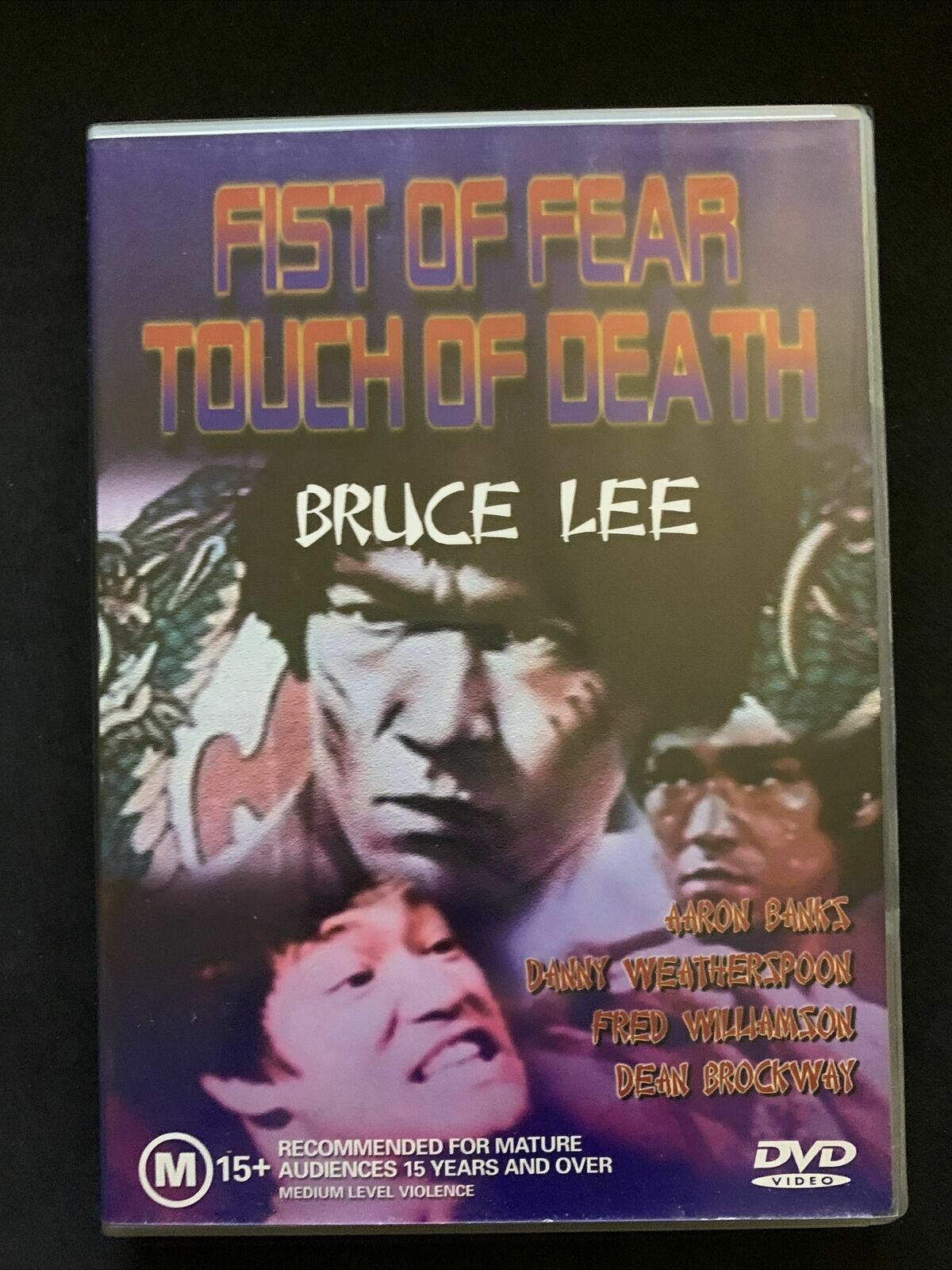 Fist Of Fear Touch Of Death - Bruce Lee (DVD, 1980) All Regions