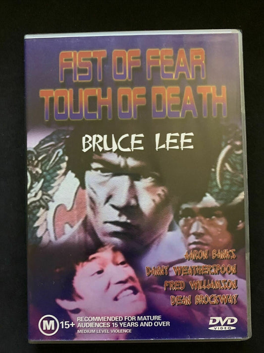 Fist Of Fear Touch Of Death - Bruce Lee (DVD, 1980) All Regions