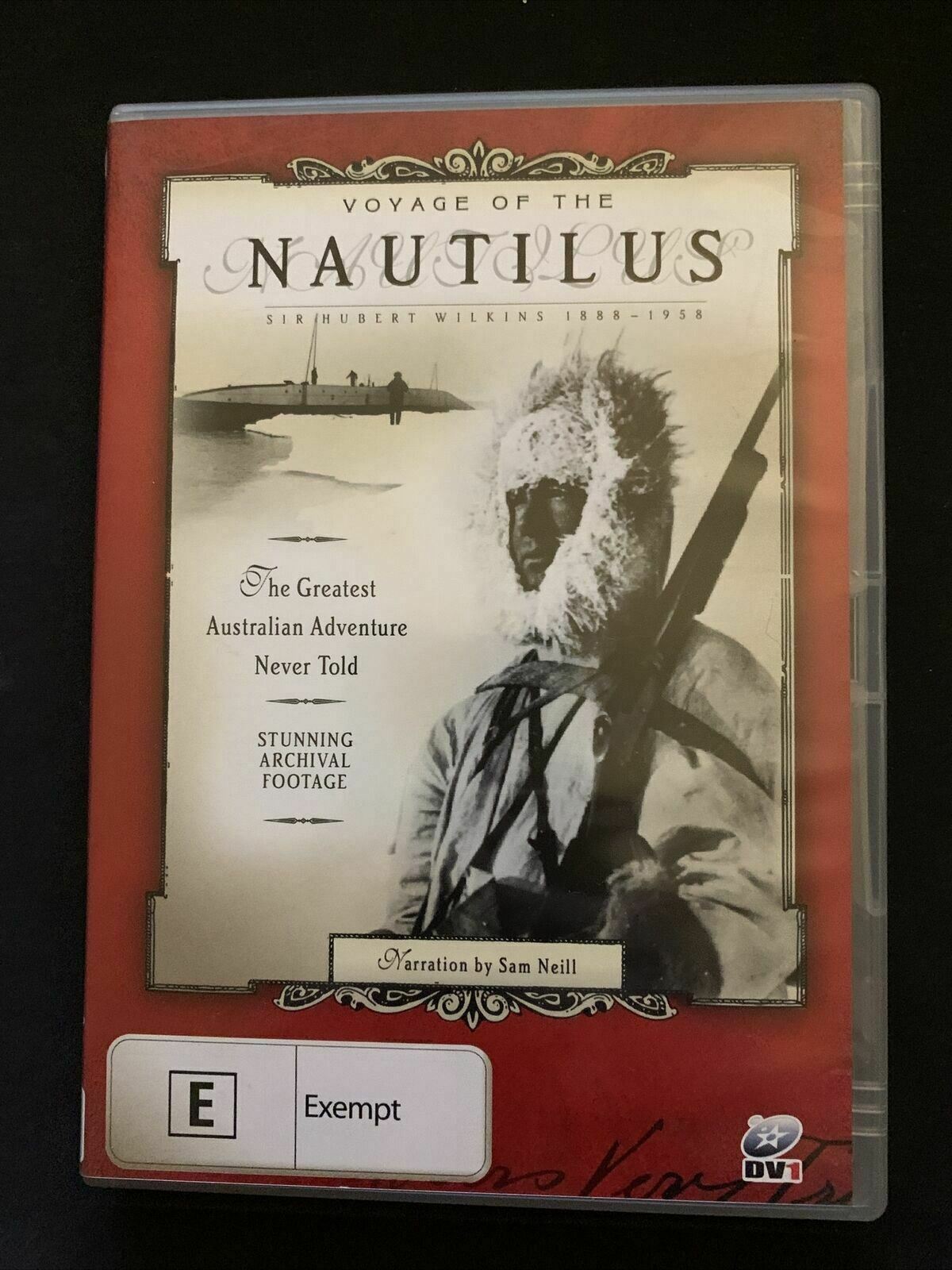 Voyage Of The Nautilus (DVD) Australian Documentary - Sam Neil - Region 4