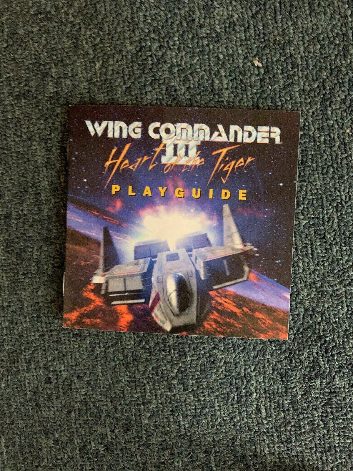 Wing Commander III 3 Heart Of The Tiger PC CDROM (1994) Box Manual Install Guide