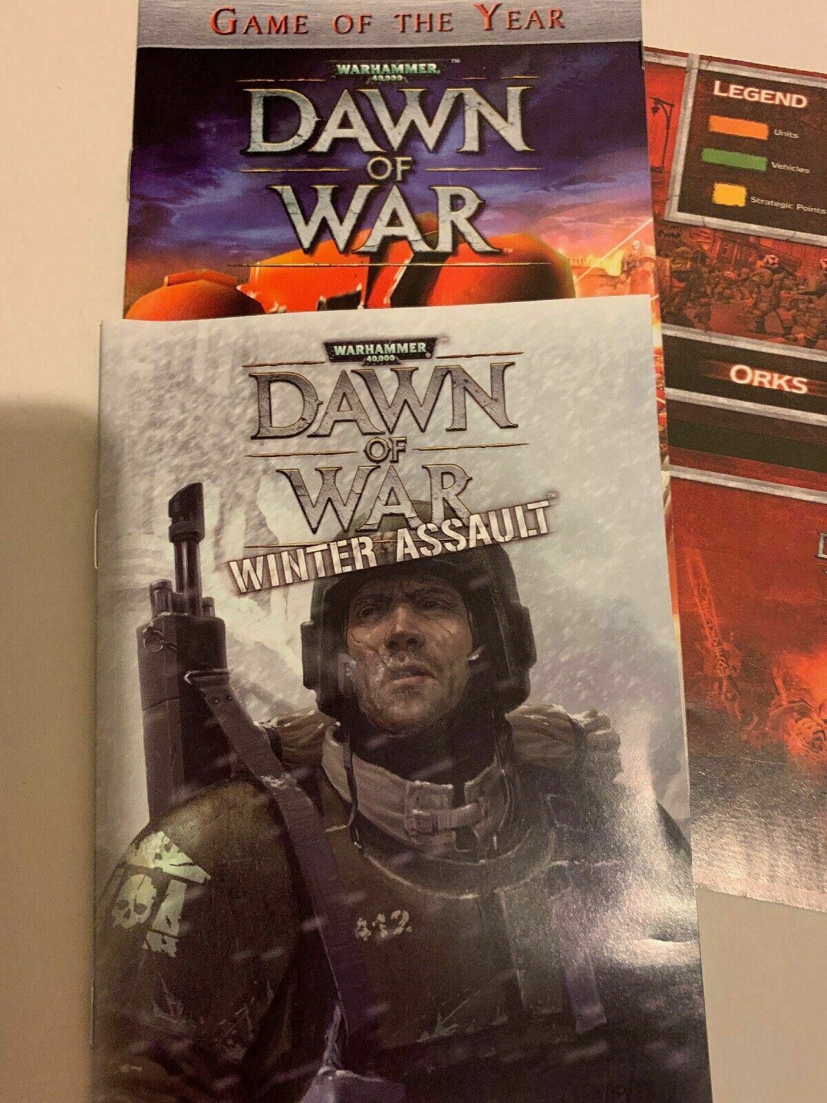 Warhammer 40,000: Dawn Of War And Winter Assault PC DVD With Manual