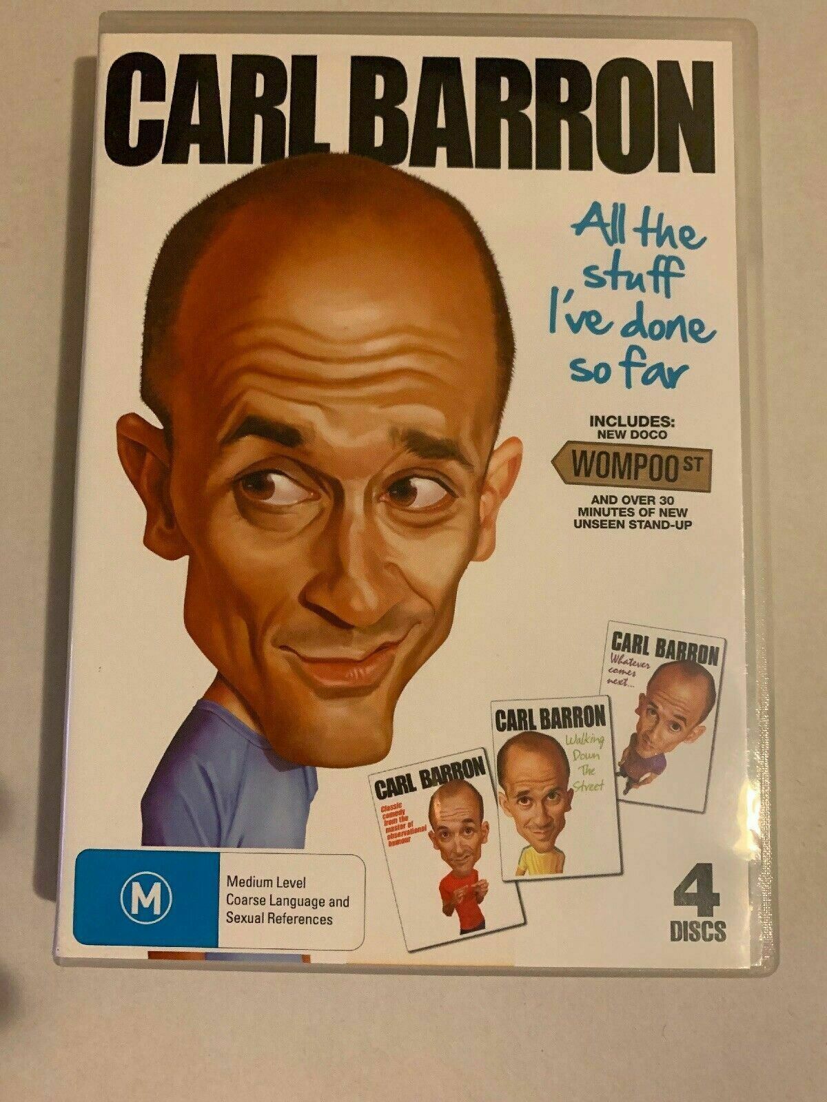 Carl Barron - All The Stuff I've Done So Far (DVD, 2013, 4-Disc Set)