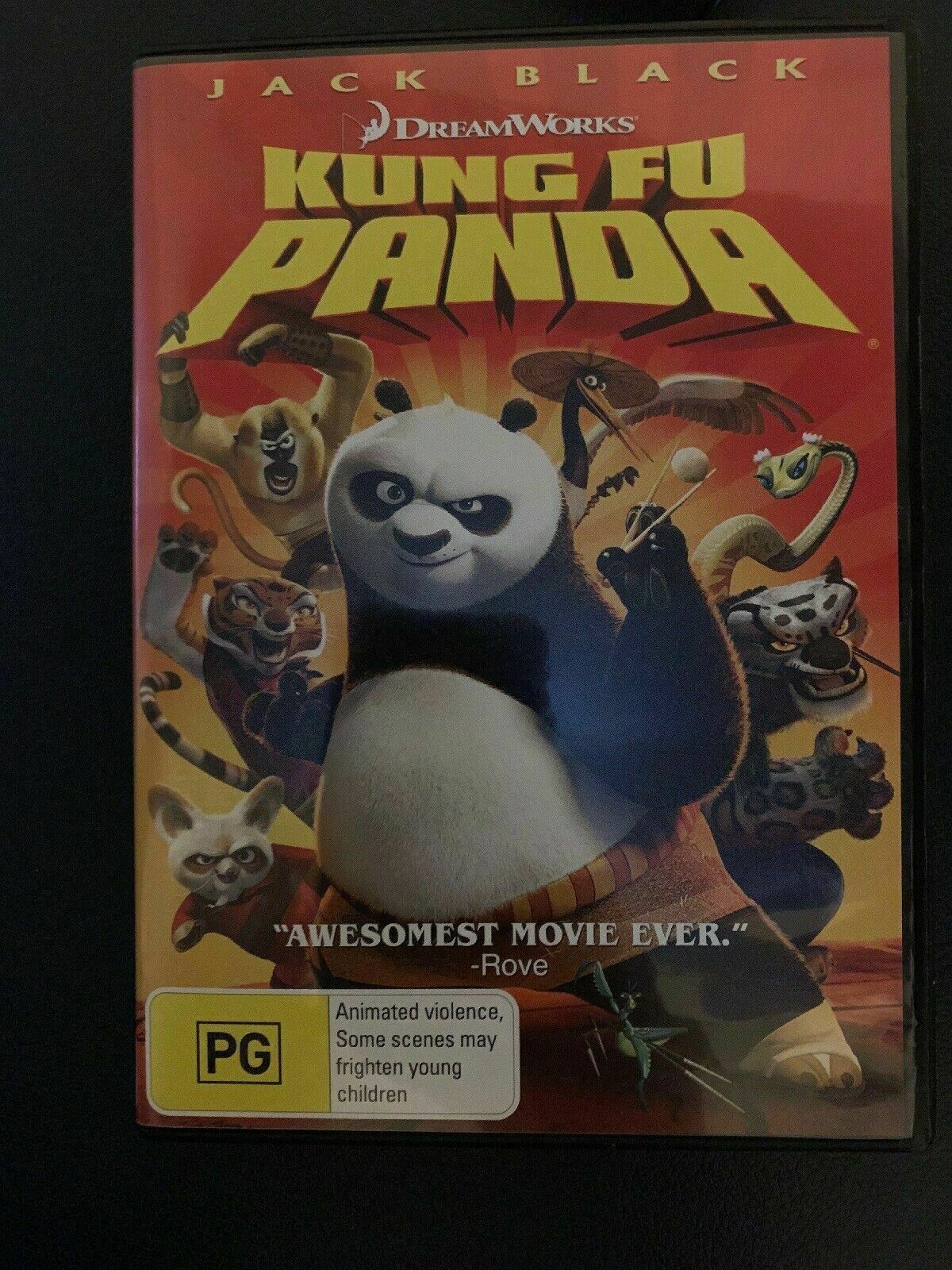 Kung Fu Panda (DVD, Region 4) Pal