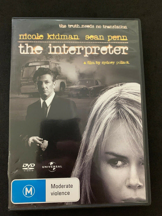 The Interpreter (DVD, 2005) Region 4,2,5 - Nicole Kidman, Sean Penn