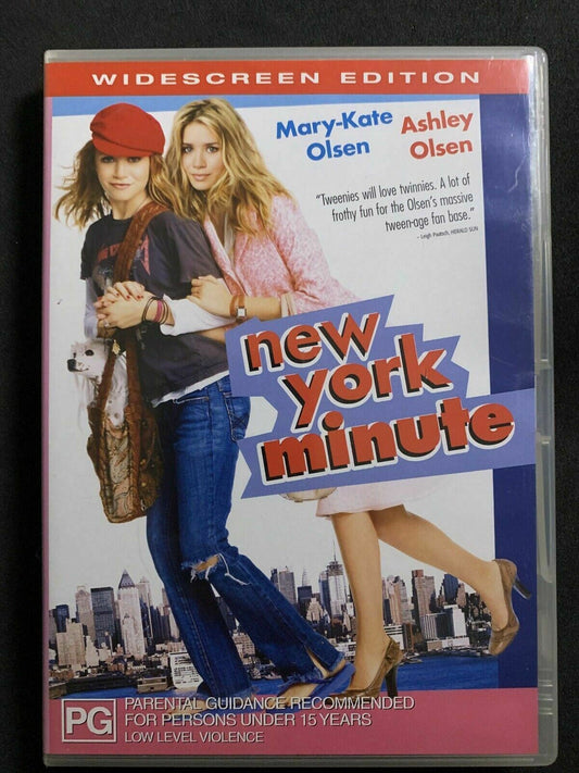 New York Minute (DVD, 2004) Mary-Kate Olsen, Ashley Olsen.  Region 4