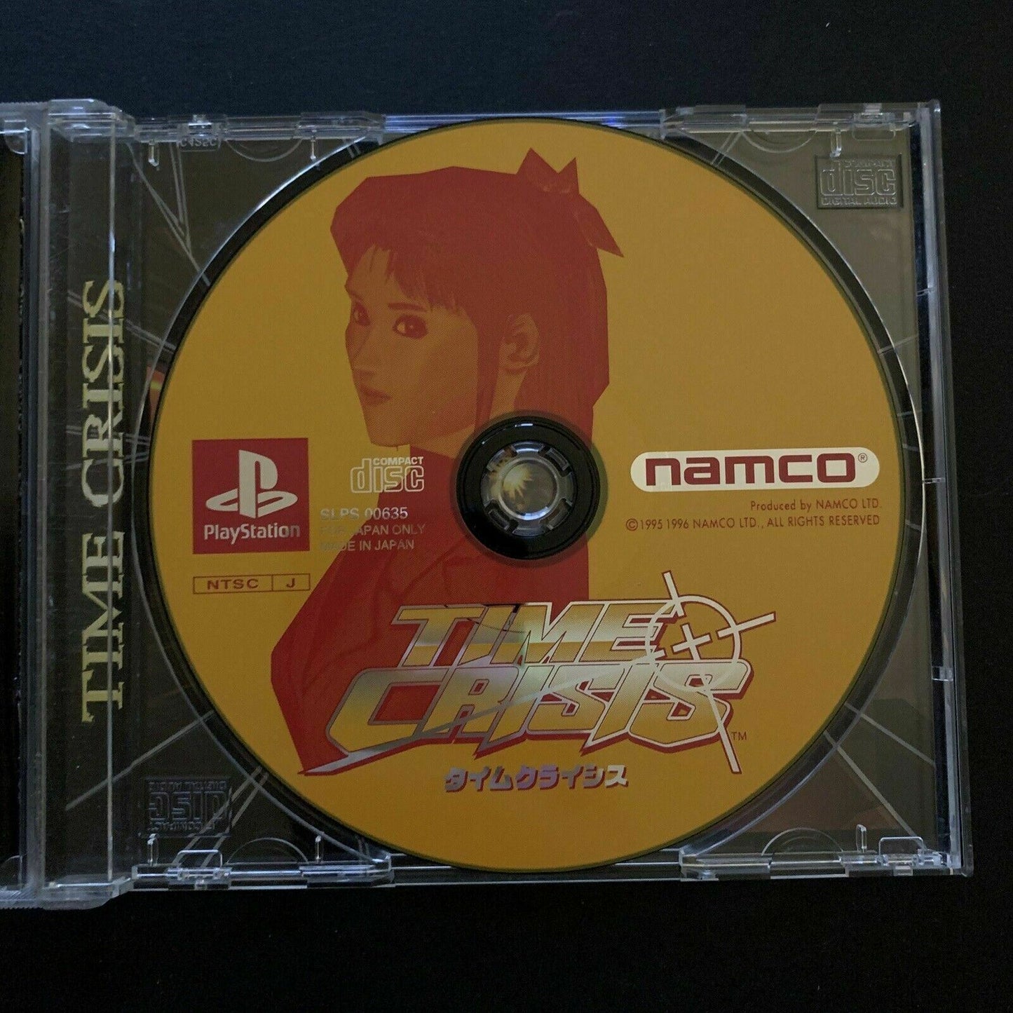 Time Crisis - PS1 (NTSC-J Japan Version) Game with Manual