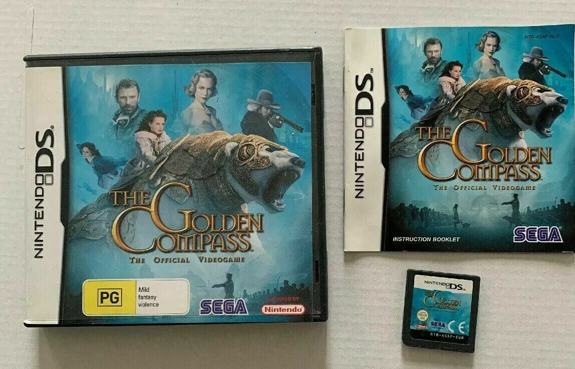 The Golden Compass Nintendo DS/DSI/3D With Manual