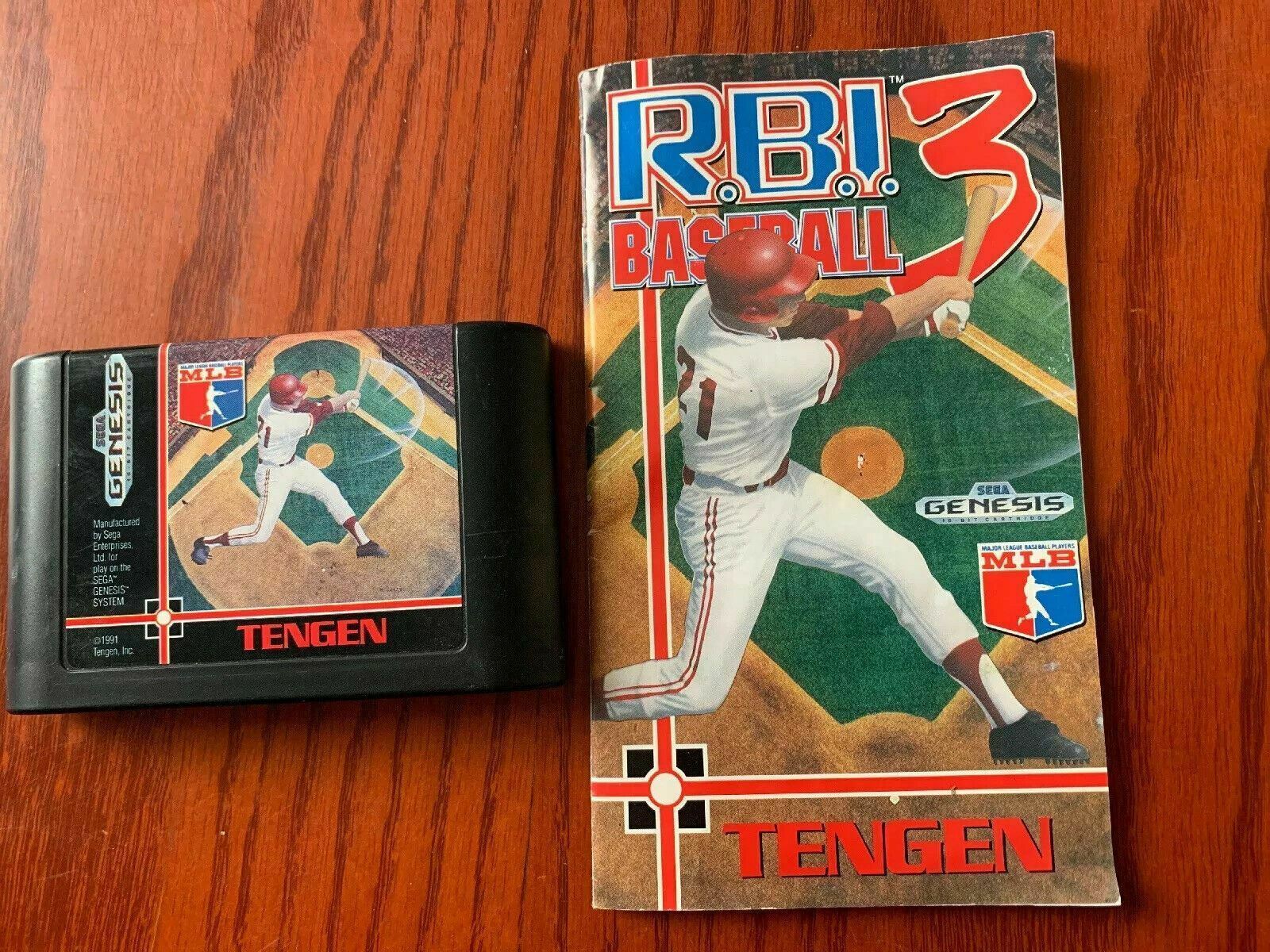 R.B.I Baseball 3 By Tengen Sega Megadrive Genesis PAL With Manual ...