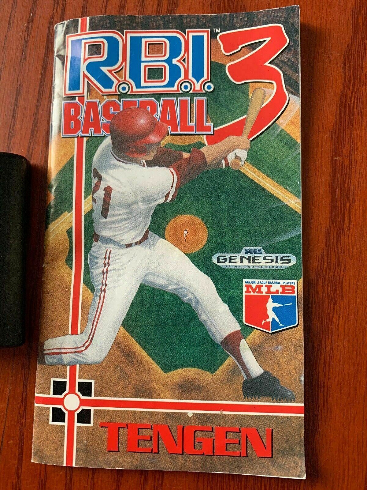 R.B.I Baseball 3 By Tengen Sega Megadrive Genesis PAL With Manual