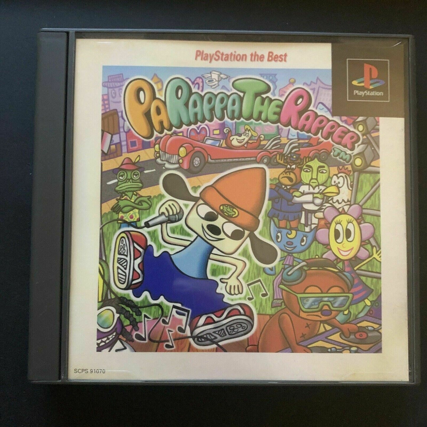 PaRappa The Rapper - Playstation PS1 NTSC-J Japan Music & Rhythm Game