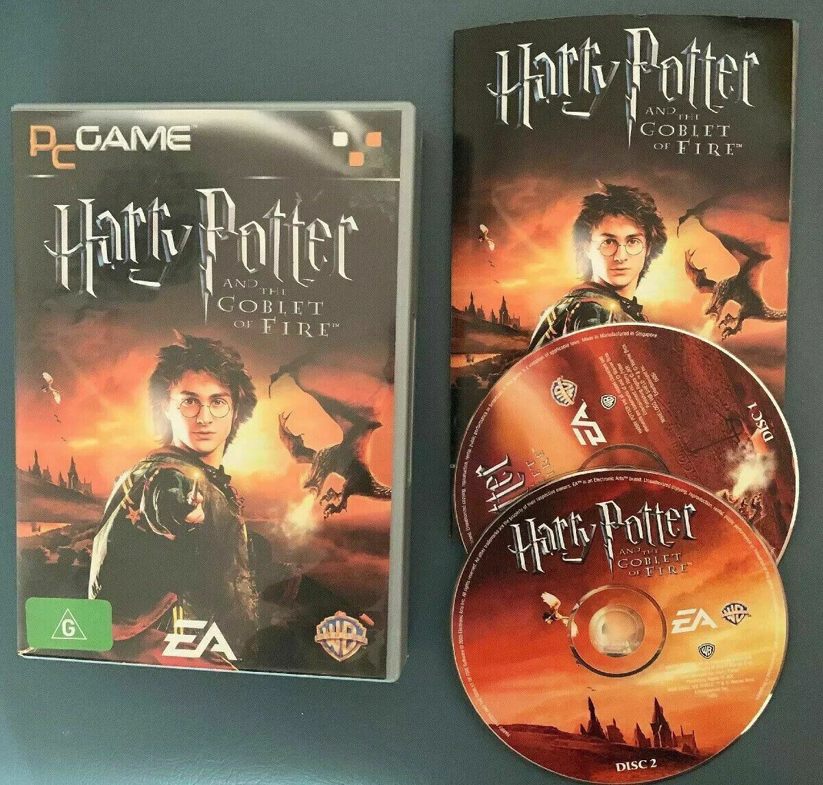 Harry Potter And The Goblet Of Fire (PC, 2005) PC Game - With Manual