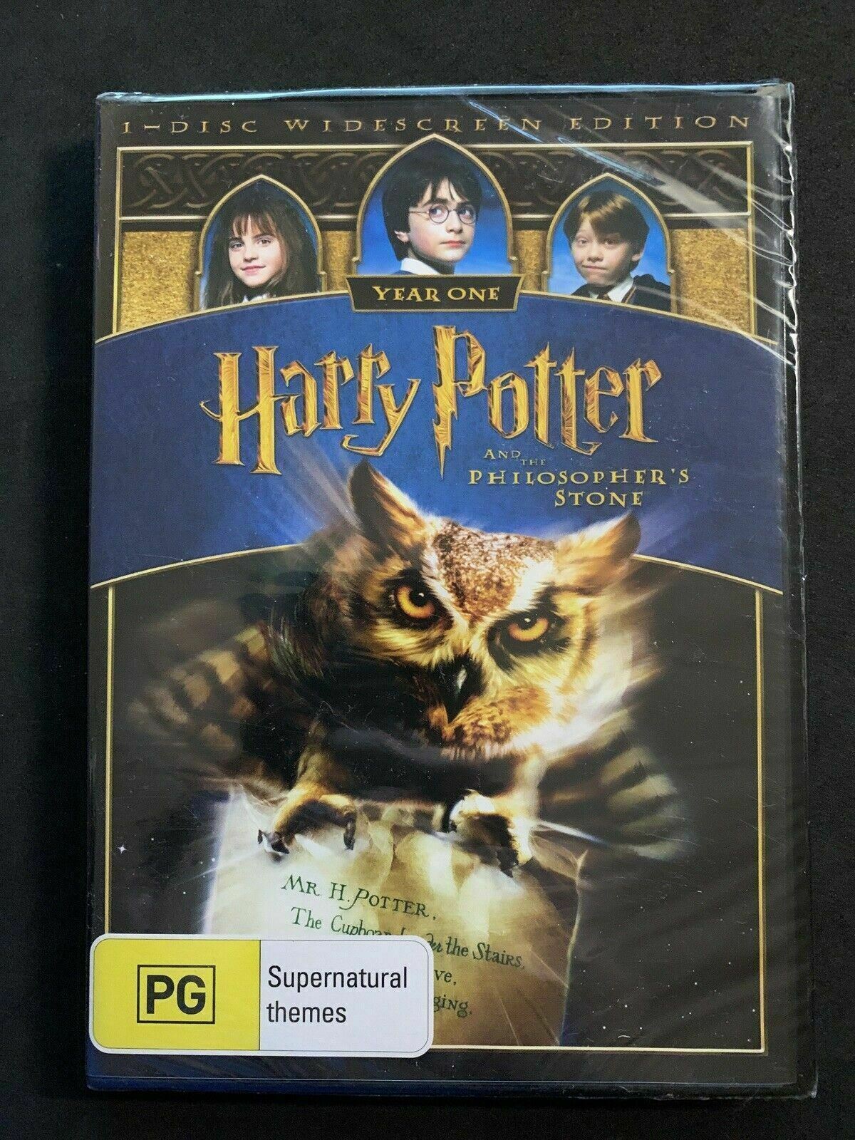 *New Sealed* Harry Potter and the Philosopher's Stone (DVD, 2001) Region 4