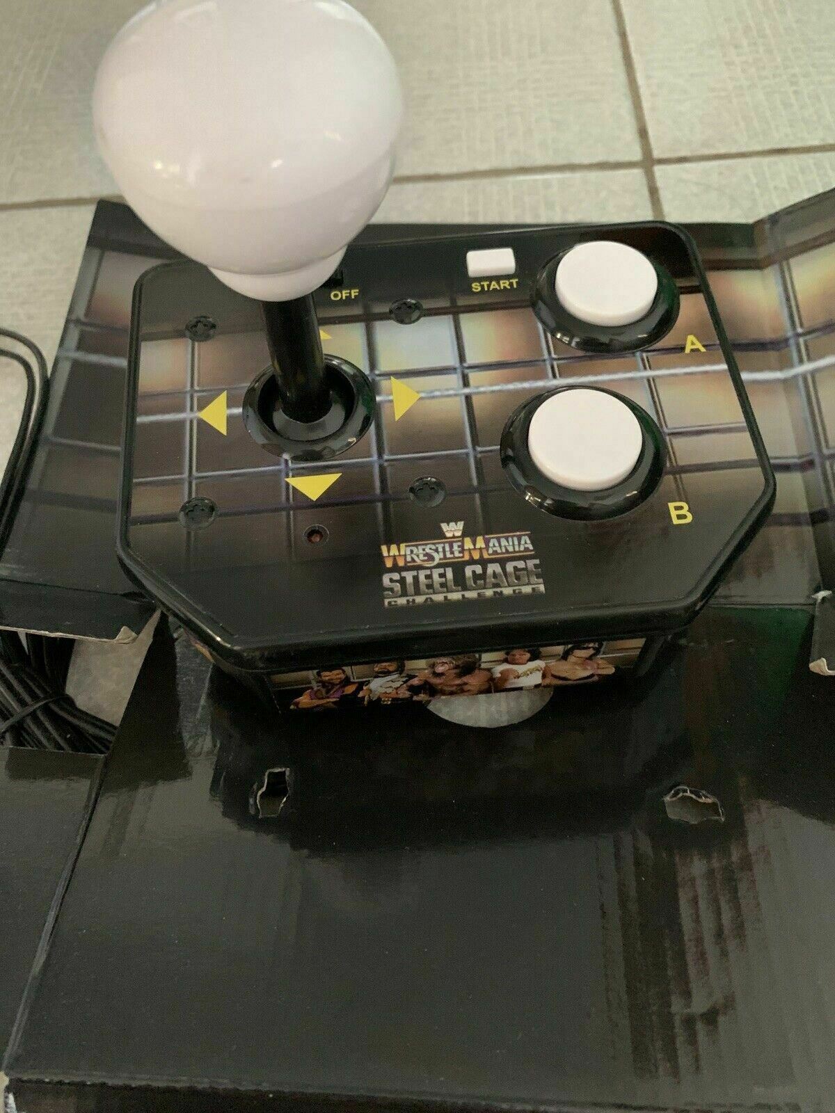 WWE Wrestlemania Steel Cage Challenge Plug and Play TV Game