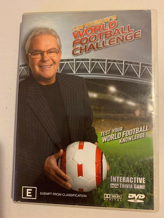 Les Murray's World Football Challenge - Interactive DVD Trivia Game RARE!