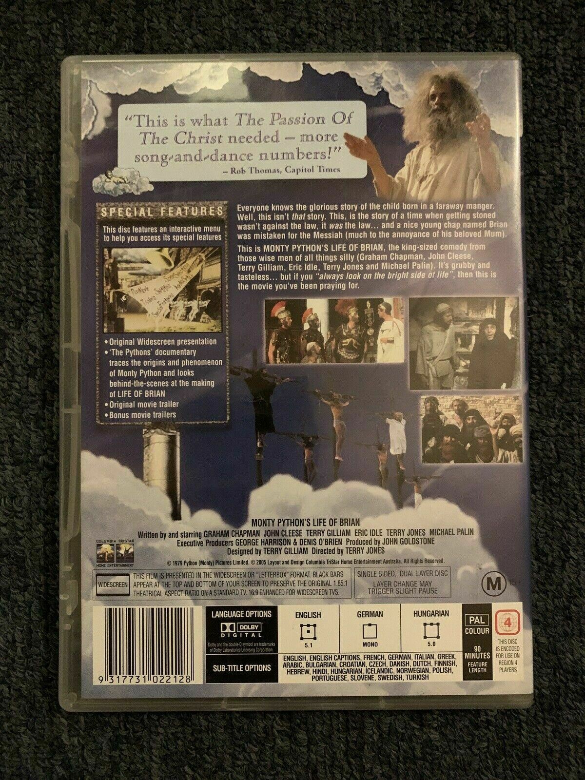 Monty Python's Life Of Brian - Remastered (DVD, 1979)