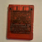 Genuine Sony PlayStation 2 PS2 8MB Memory Card SCPH-10020 Transparent Red Japan