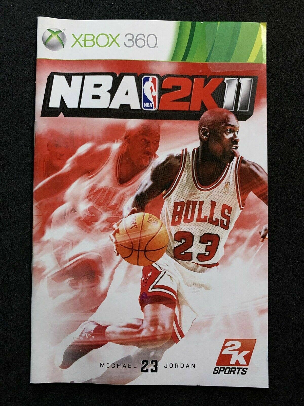 NBA 2K11 - Michael Jordan Cover Microsoft Xbox 360 Includes Manual