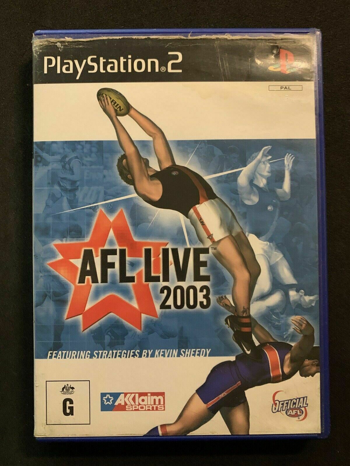 AFL Live 2003 - Sony PS2 PlayStation 2  PAL