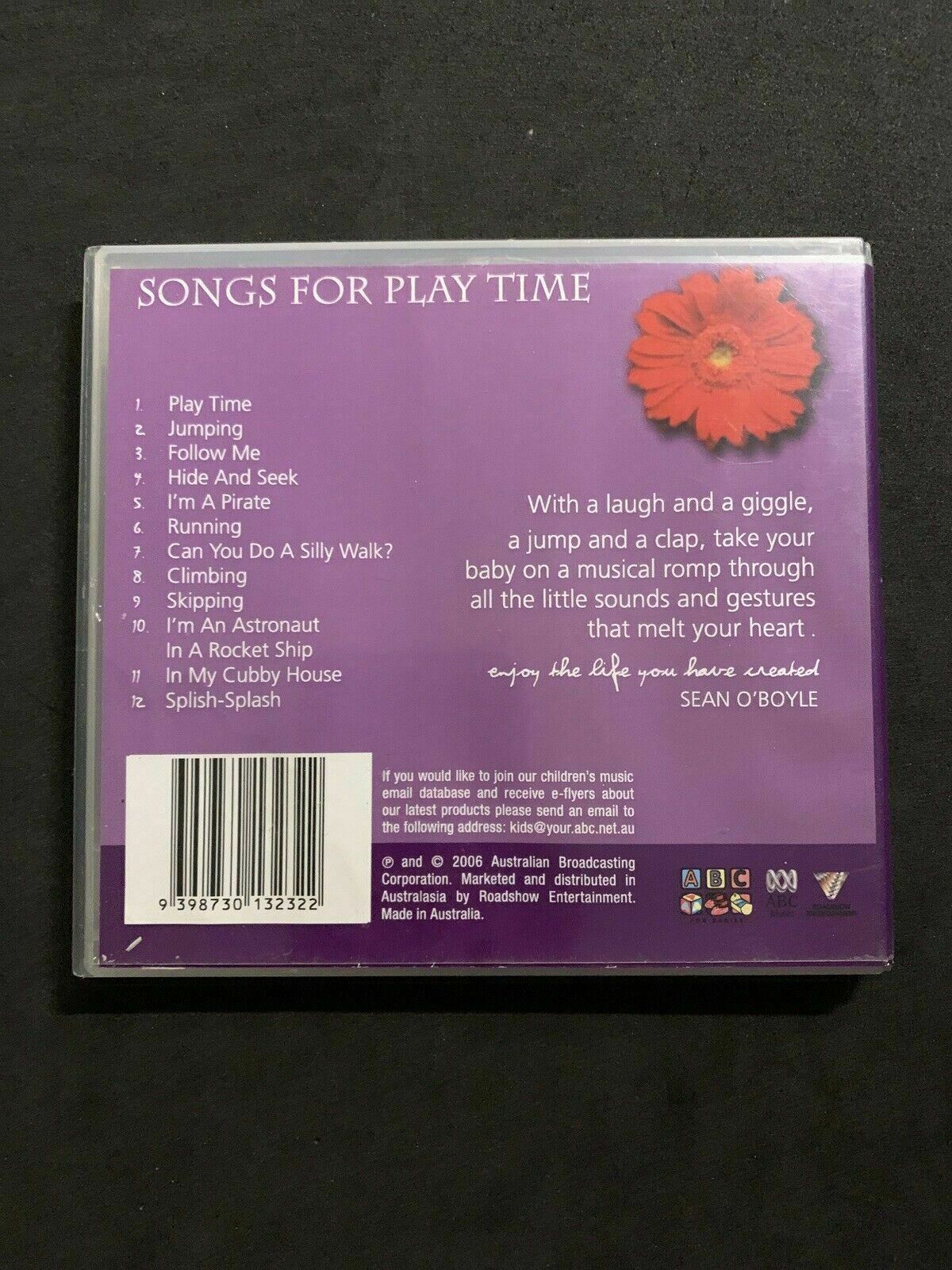 ABC for Kids - Songs for Play Time (CD Audio, 2006) 12 TRACK MUSIC CD