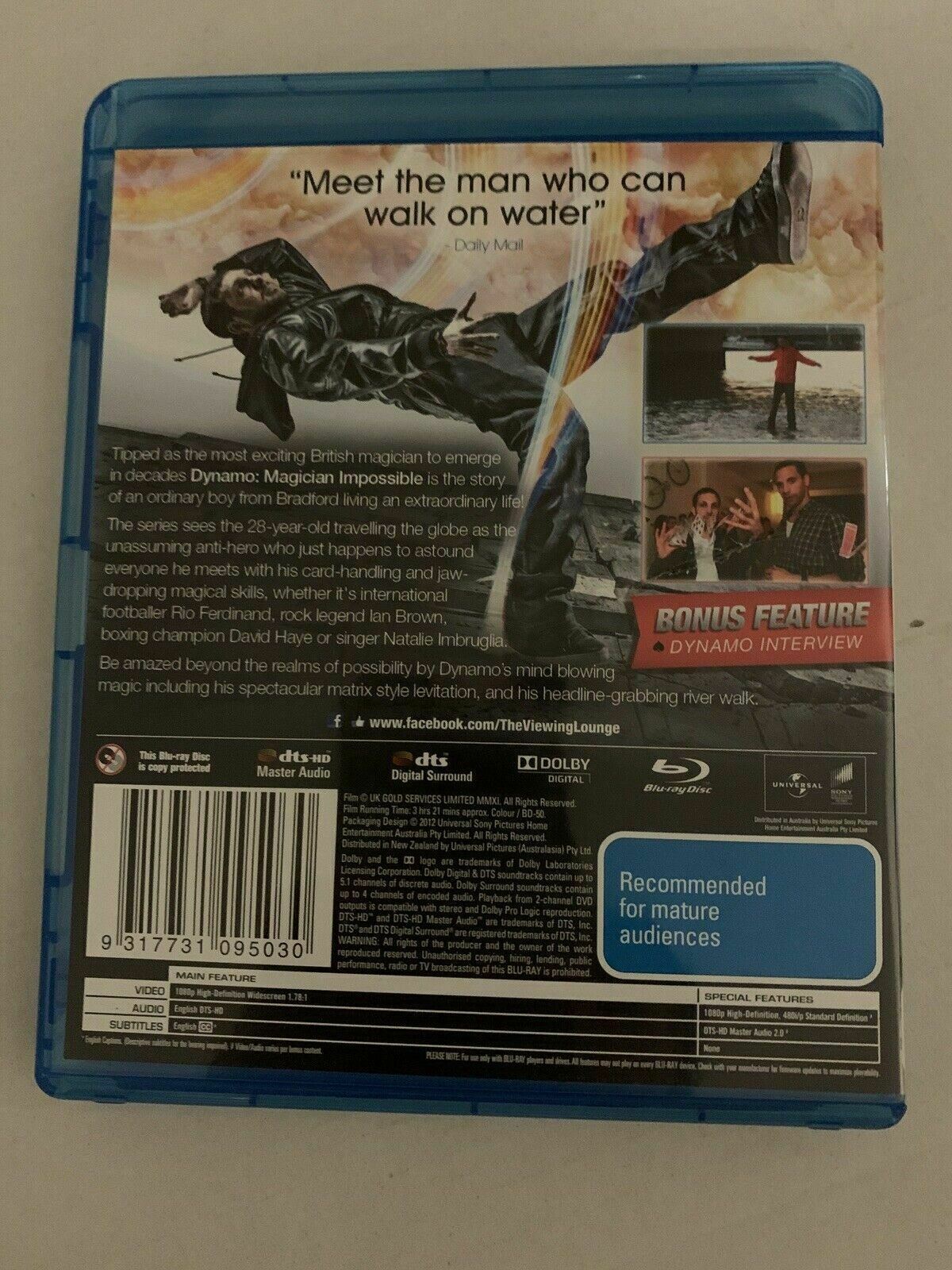 Dynamo - Magician Impossible : Series 1 (Blu-ray, 2012)