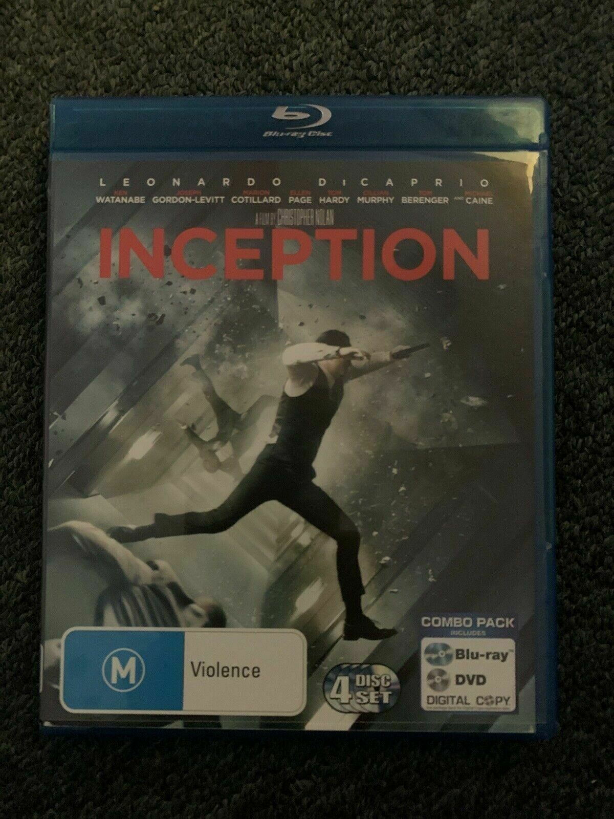 Inception (Blu-ray) 4-Disc - Leonardo DiCaprio, Joseph Gordon-Levitt, Ellen Page