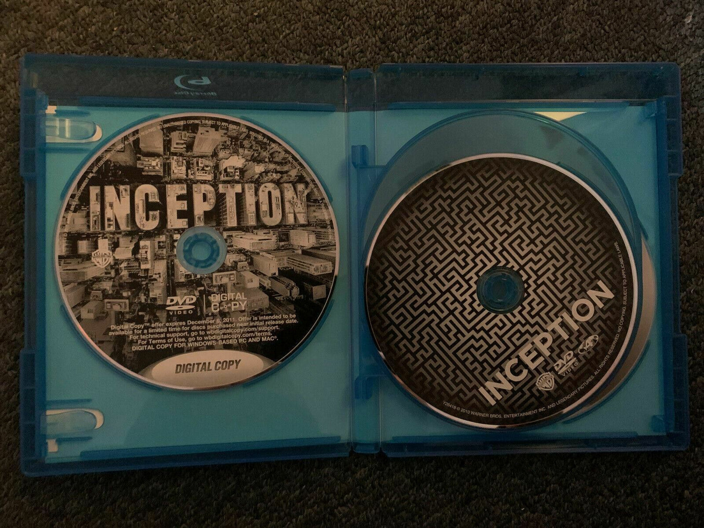 Inception (Blu-ray) 4-Disc - Leonardo DiCaprio, Joseph Gordon-Levitt, Ellen Page