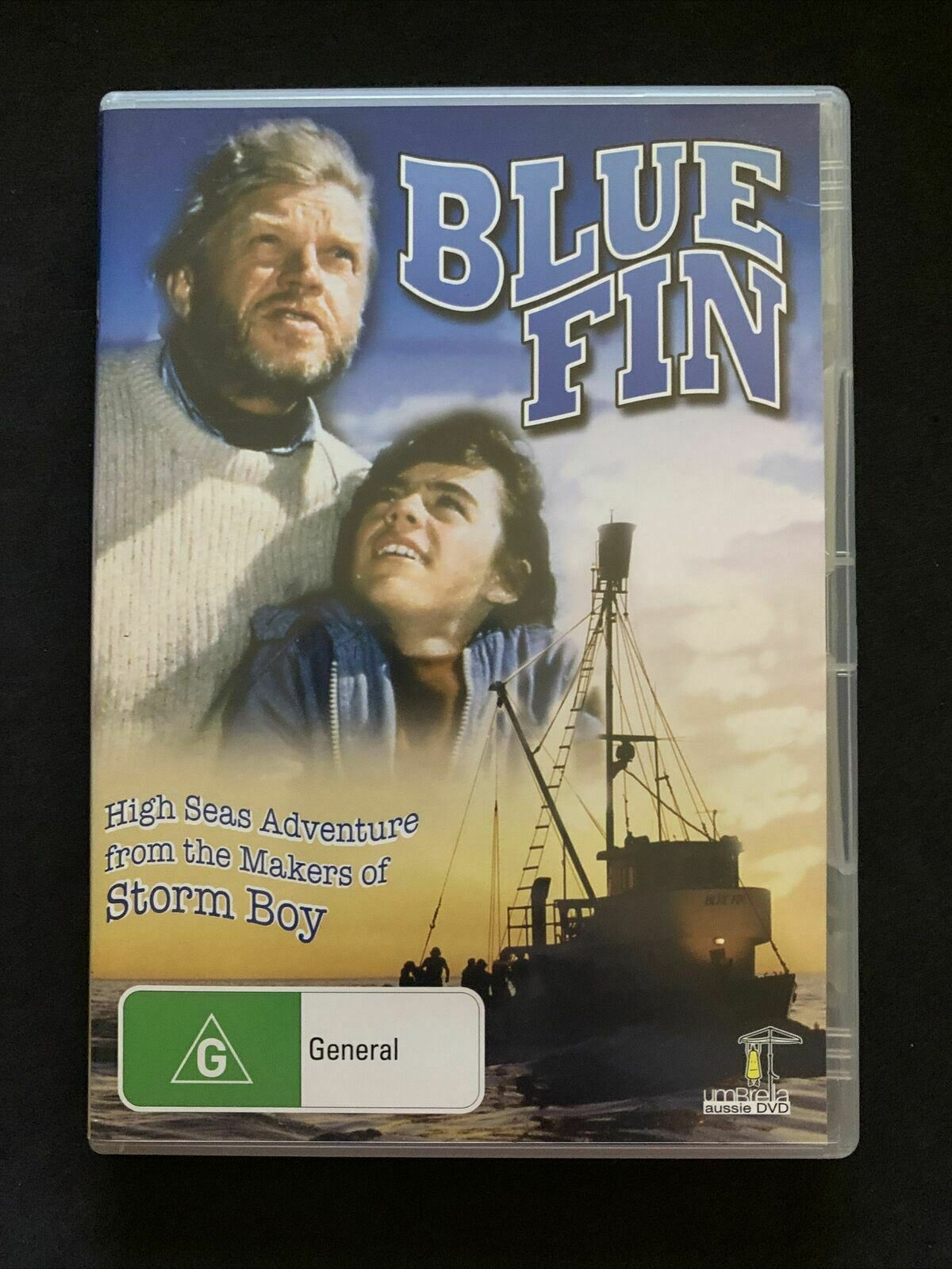 Blue Fin (DVD, 1978) Hardy Krüger, Greg Rowe, John Jarratt. Region Free