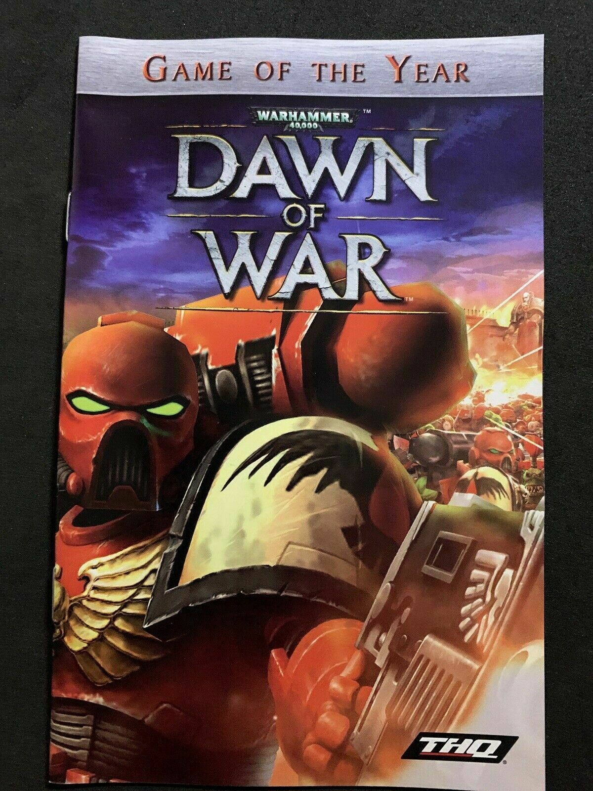 Warhammer 40000 Dawn of War + Winter Assault Double Game Pack PC RTS Game