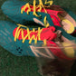 NEW BALANCE Blue Red LaceUp LIGHTWEIGHT RUNNING TRACK SHOES Cleats UK 7.5 US 9.5
