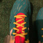 NEW BALANCE Blue Red LaceUp LIGHTWEIGHT RUNNING TRACK SHOES Cleats UK 7.5 US 9.5