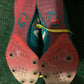 NEW BALANCE Blue Red LaceUp LIGHTWEIGHT RUNNING TRACK SHOES Cleats UK 7.5 US 9.5