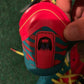 NEW BALANCE Blue Red LaceUp LIGHTWEIGHT RUNNING TRACK SHOES Cleats UK 7.5 US 9.5