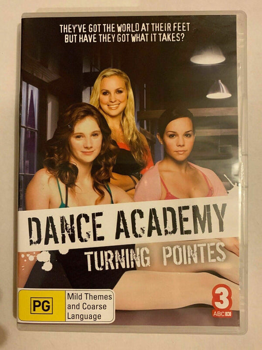 Dance Academy - Turning Pointes (DVD, 2010) Region 4