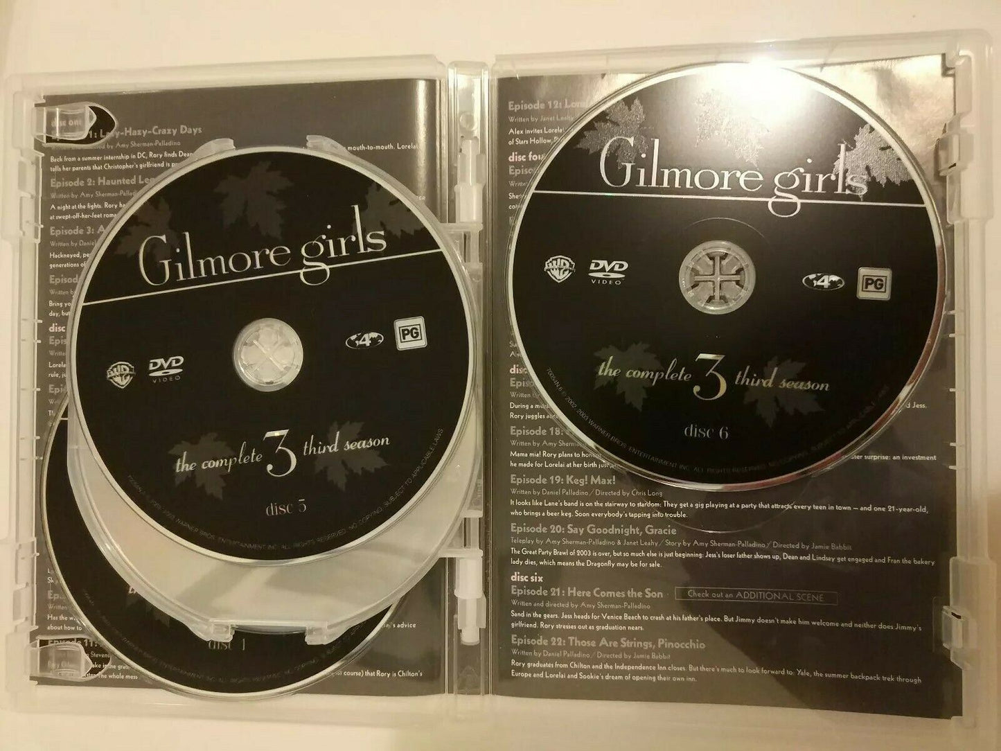 Gilmore Girls - Season 3 (DVD, 2006)