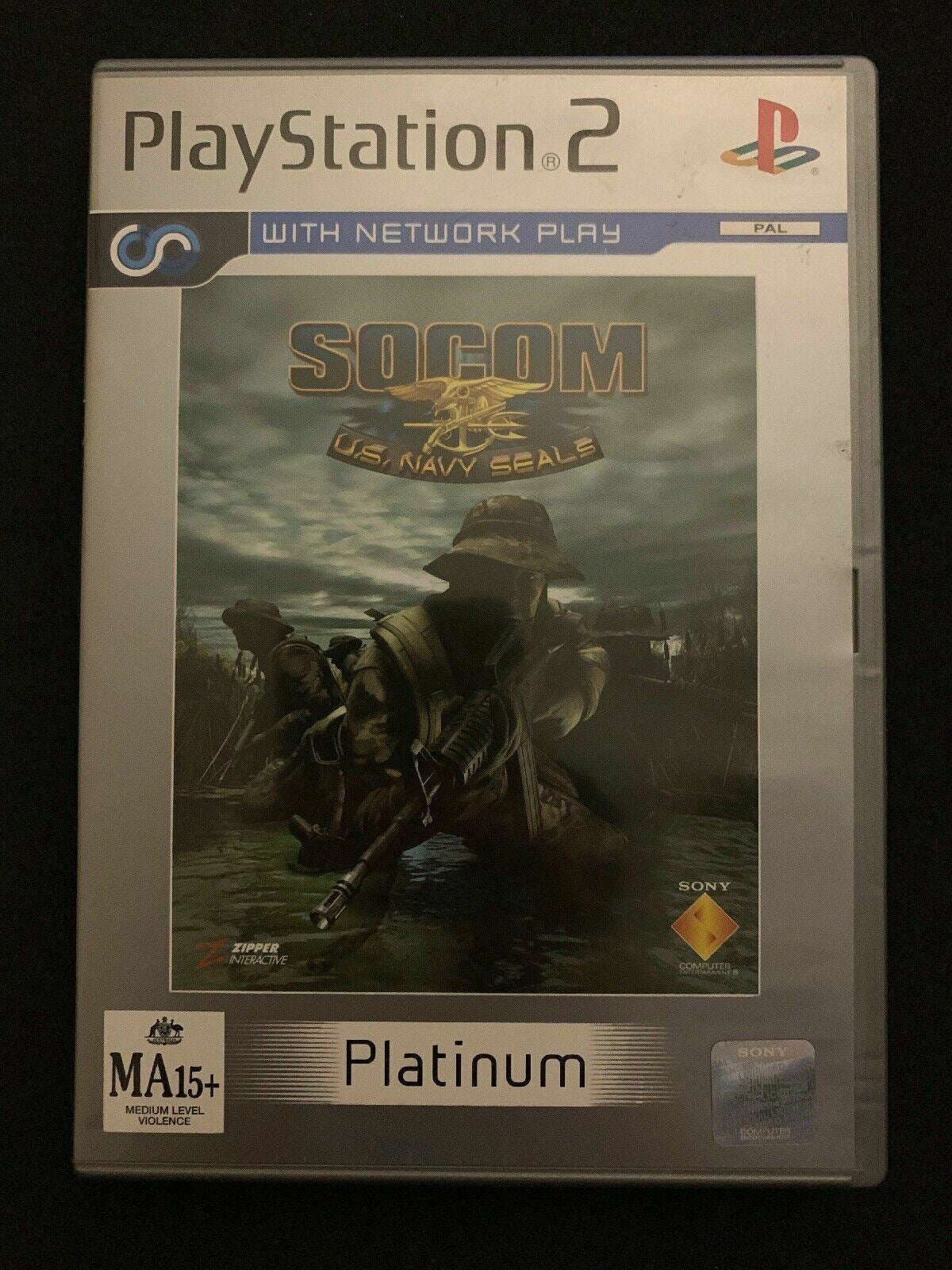 SOCOM US Navy Seals PS2 Game