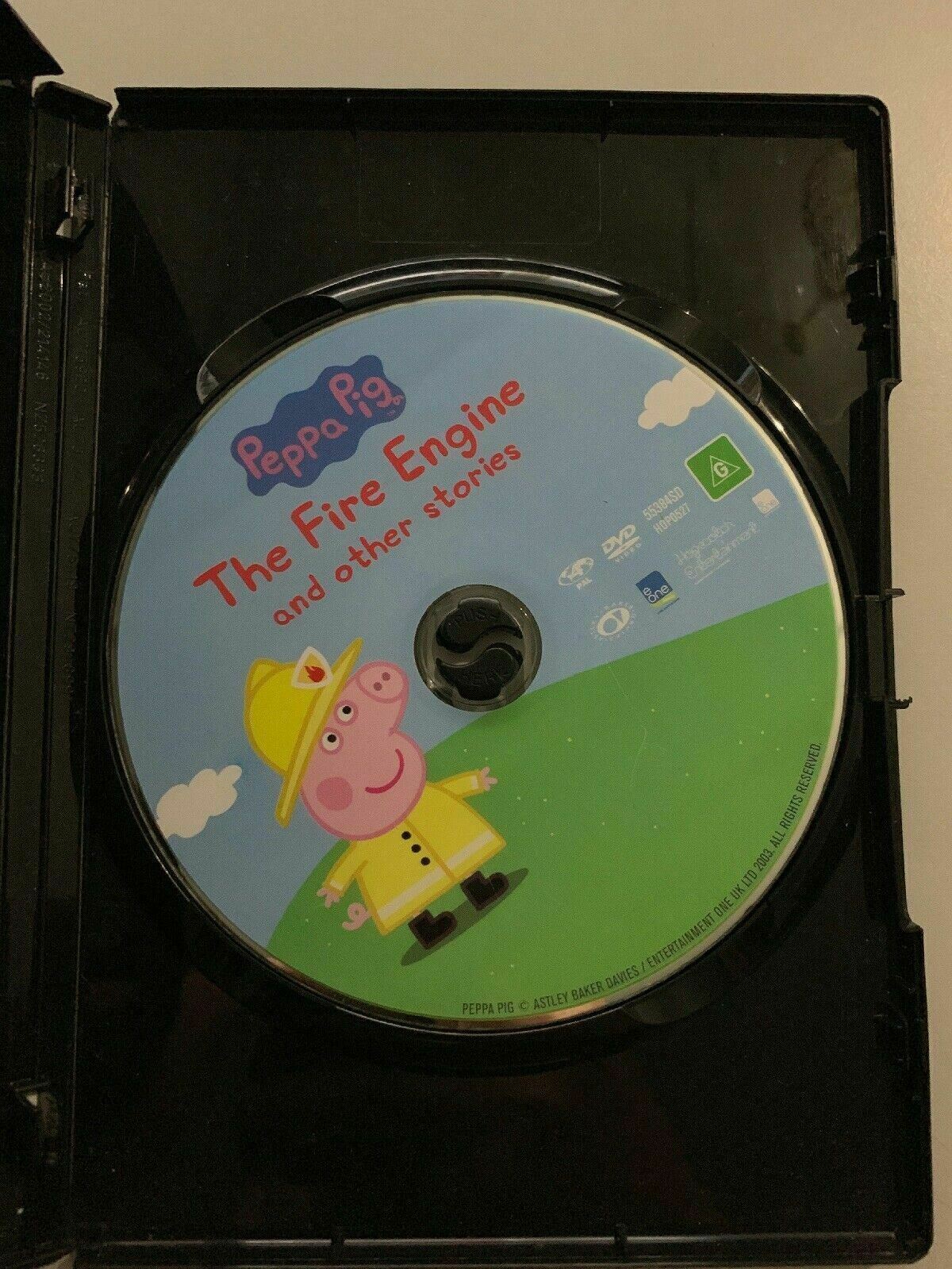 Peppa Pig - Fire Engine & Other Stories (DVD, 2012) Region 4 Pal