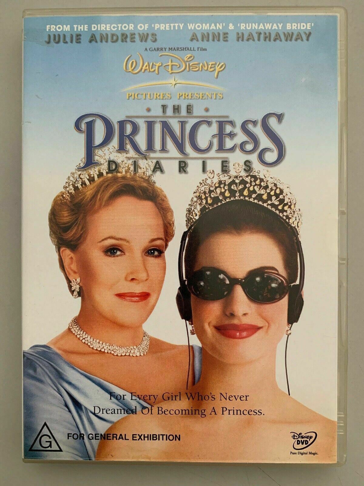 The Princess Diaries (DVD, 2002) Julie Andrews, Anne Hathaway - Region 4 Pal
