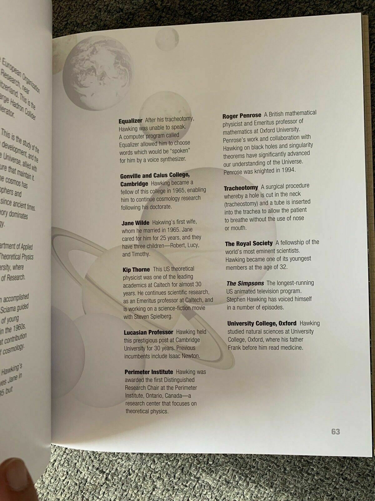 3-Minute Stephen Hawking - Paul Parsons & Gail Dixon (Hardcover, 2012)