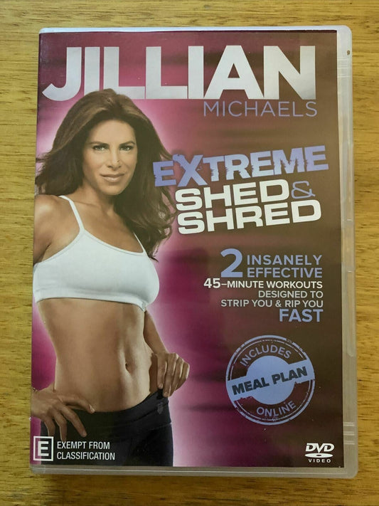 Jillian Michaels Extreme Shed & Shred (DVD) All Regions
