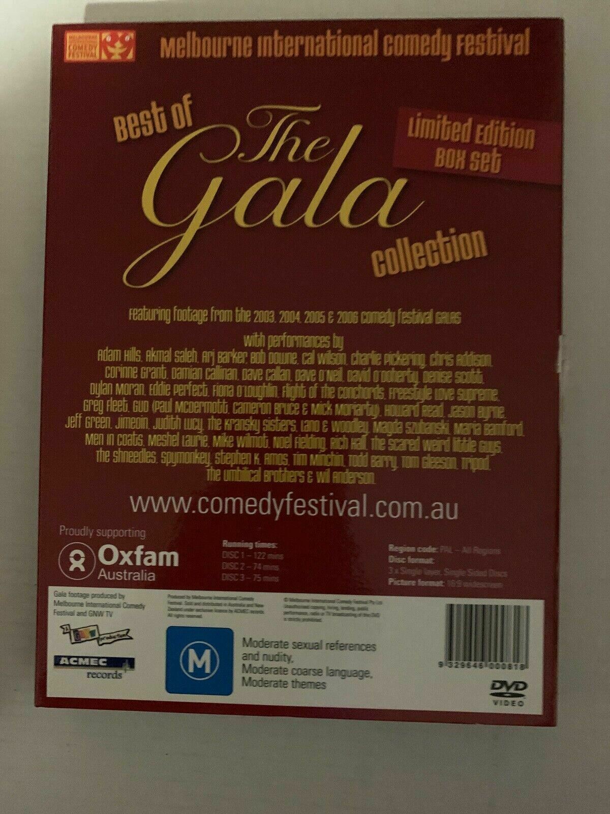 Melbourne International Comedy Festival Best Of The Gala Collection DVD Region 0