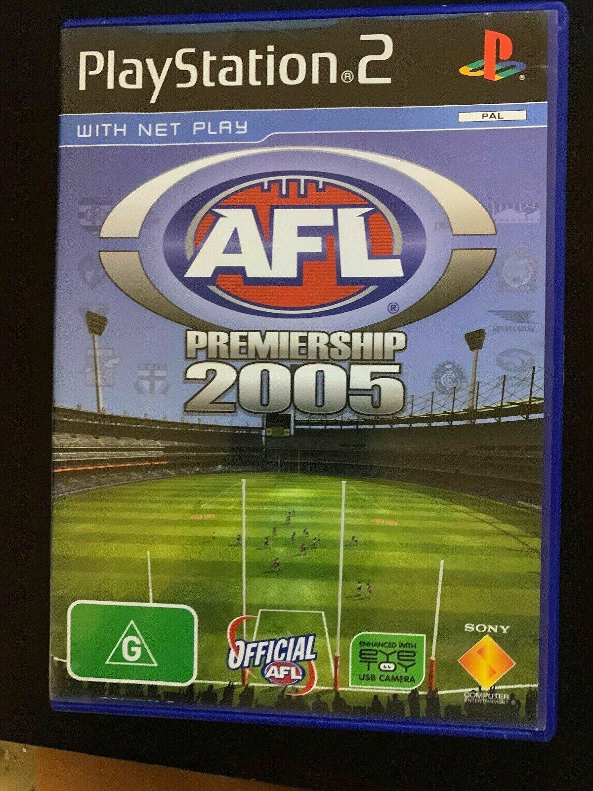 AFL Premiership 2005 - Sony PS2 PAL - Includes Manual