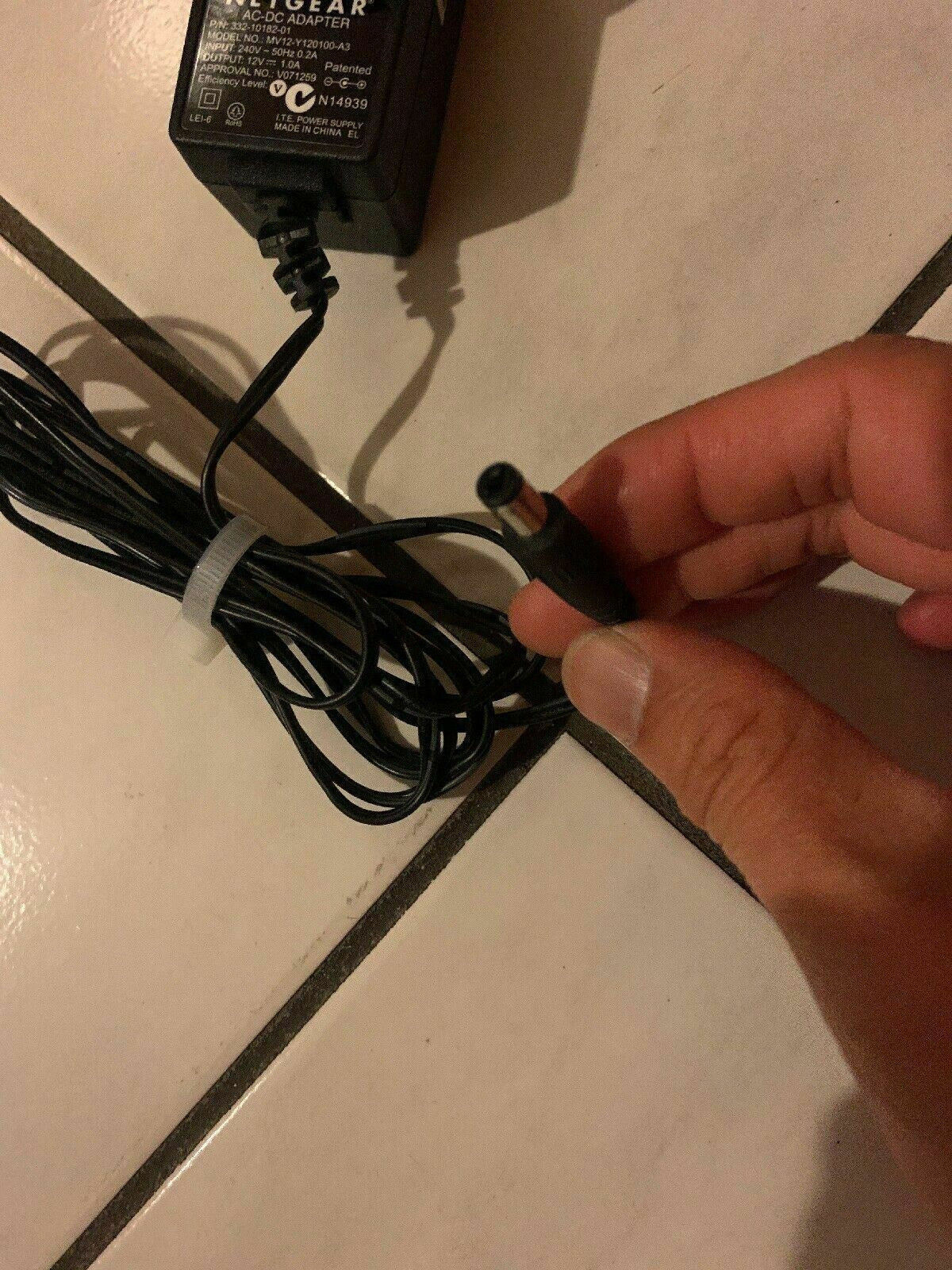 Genuine Netgear MV12-Y120100-A3 AC Adapter for router 12v 1A