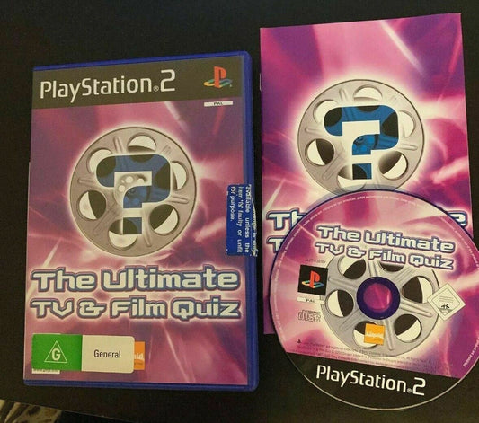 The Ultimate TV & Film Quiz - Sony Playstation 2 PS2 Game