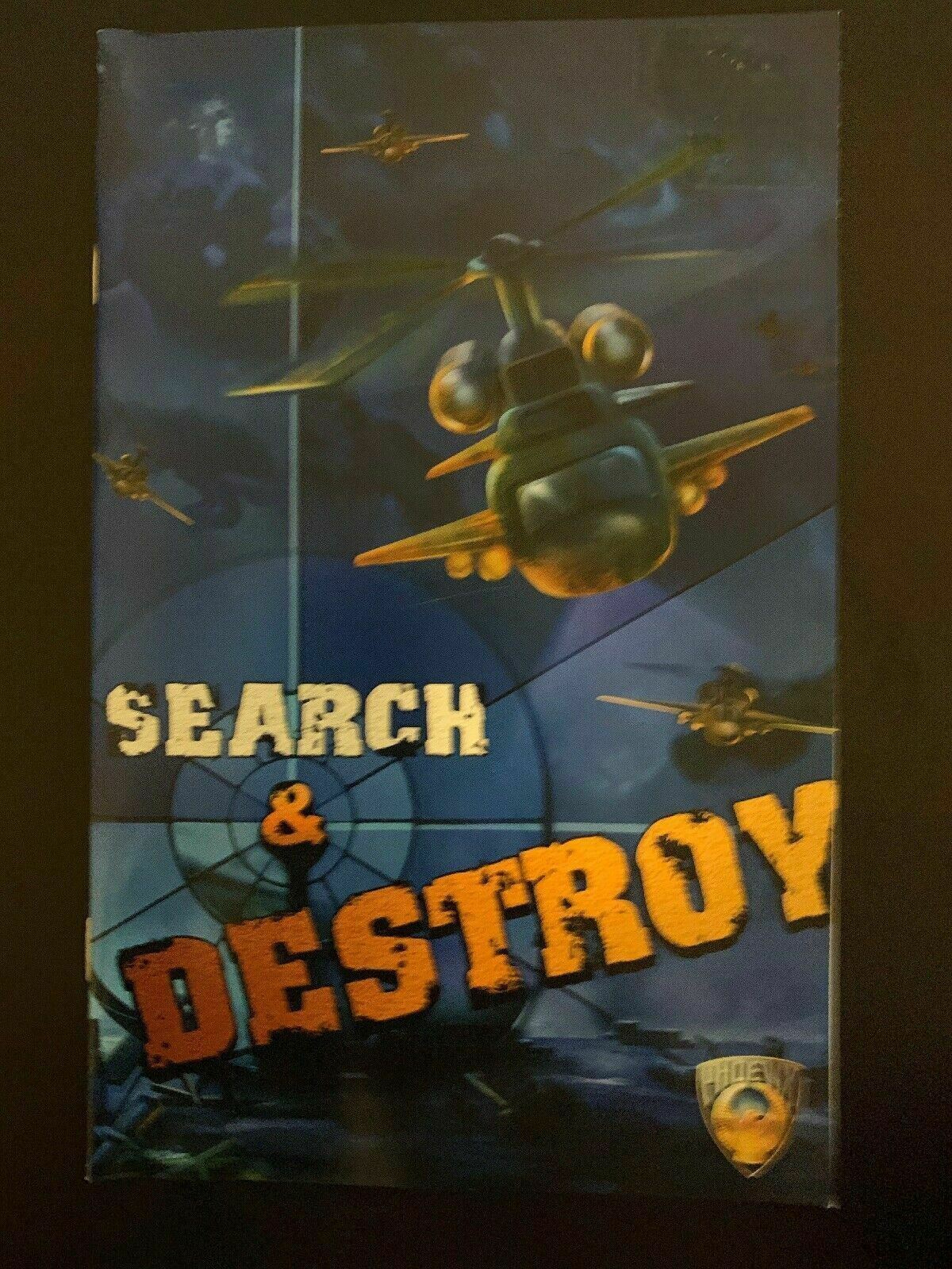 Search & Destroy (PS2) - Manual Included - Blue Disc - Top Down Plane Combat