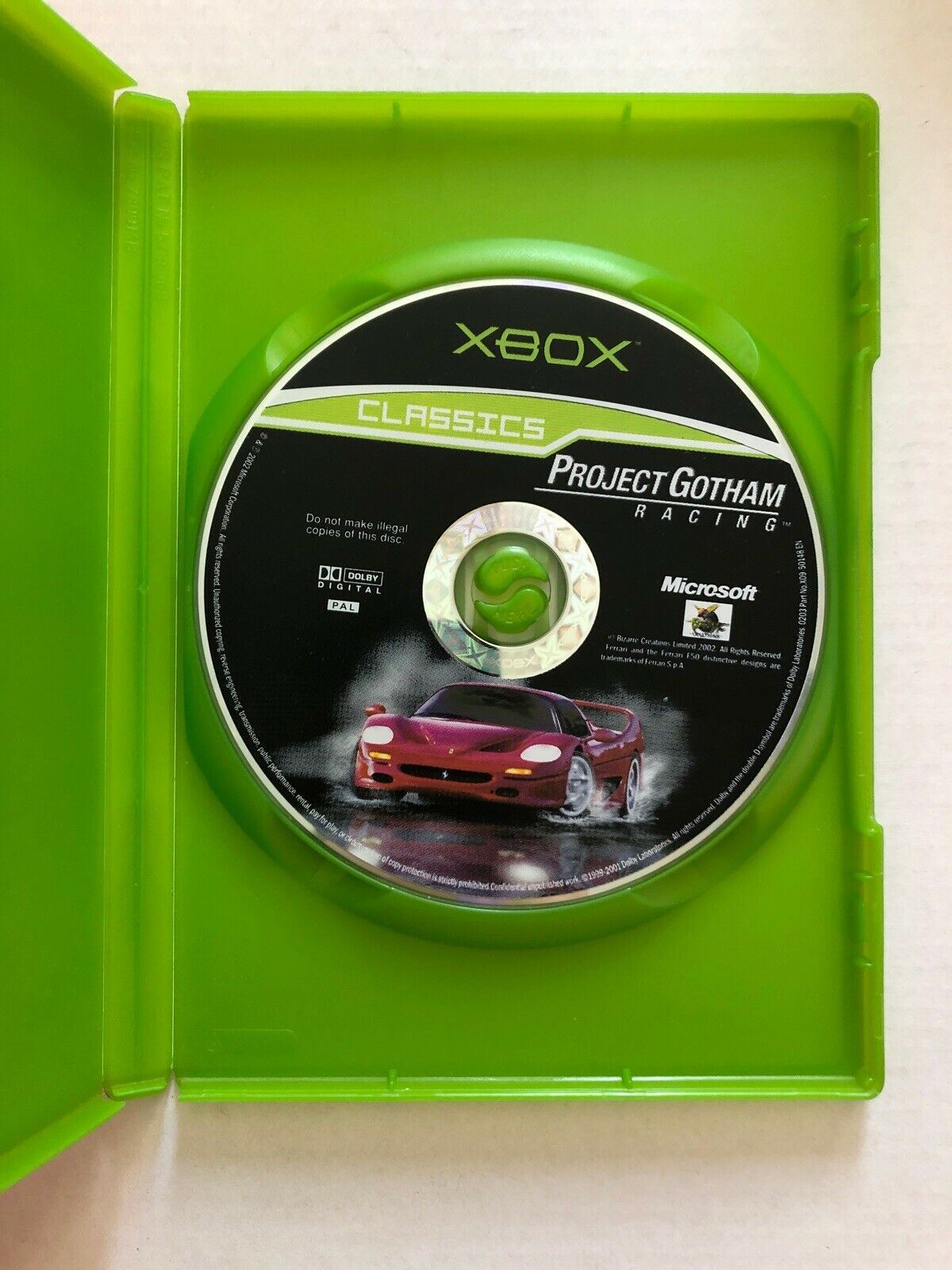 Project Gotham Racing - Microsoft Xbox Original PAL Game