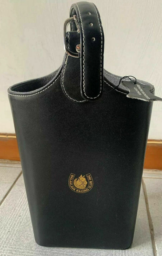 Baklaklava Racing Club Leather Portable Wine Holder Carrier  *New*